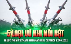 5 loại vũ khí nổi bật tại Triển lãm Quốc phòng quốc tế Việt Nam 2022