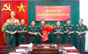 Quân ủy Trung ương chuẩn y nhân sự Thường vụ Đảng ủy Quân khu 5