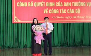 Ban Thường vụ Tỉnh ủy Đắk Lắk chuẩn y nữ Bí thư Huyện ủy Cư Kuin