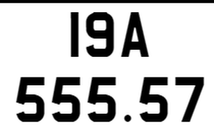 Kết quả đấu giá biển số ngày 7/11/2023, 38A - 557.89 giá 215 triệu đồng