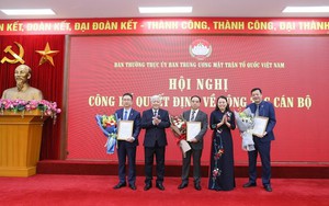 Ủy ban Trung ương MTTQ Việt Nam điều động, bổ nhiệm 3 Trưởng ban