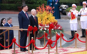 Tổng Bí thư Nguyễn Phú Trọng chủ trì Lễ đón chính thức, hội đàm với Tổng Bí thư, Chủ tịch nước Trung Quốc Tập Cận Bình
