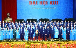Danh sách nhân sự Ban Chấp hành Tổng Liên đoàn Lao động Việt Nam khóa XIII