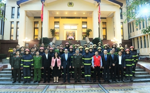 Đội cứu nạn, cứu hộ CAND Việt Nam sẽ nỗ lực hết mình hỗ trợ Thổ Nhĩ Kỳ khắc phục hậu quả thảm họa