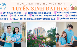 Học viện Phụ nữ Việt Nam tuyển sinh đại học năm 2023