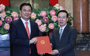 Chủ tịch nước Võ Văn Thưởng trao quyết định bổ nhiệm Đại sứ Việt Nam tại Nhật Bản