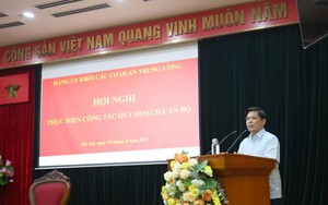 Đảng ủy Khối các cơ quan Trung ương giới thiệu nhân sự quy hoạch BCH Trung ương