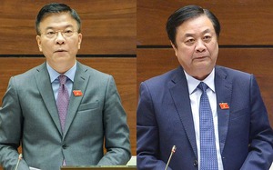 UBTVQH chất vấn Bộ trưởng Lê Thành Long và Bộ trưởng Lê Minh Hoan
