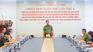 Hoàn thiện cơ sở pháp lý về phong, thăng quân hàm Thiếu tướng Công an nhân dân