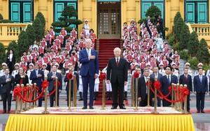 Tổng Bí thư Nguyễn Phú Trọng chủ trì Lễ đón, hội đàm với Tổng thống Hoa Kỳ Joe Biden