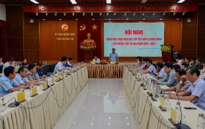 Kế hoạch, lộ trình triển khai sắp xếp đơn vị hành chính tỉnh Quảng Trị