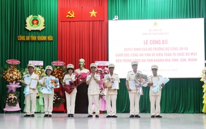 Kiện toàn tổ chức bộ máy Công an tỉnh Khánh Hòa
