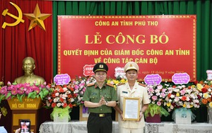 Điều động, bổ nhiệm nhân sự Công an tỉnh Phú Thọ