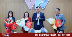 Công bố quyết định thành lập và bổ nhiệm nhân sự Thời báo VTV
