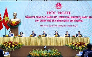 Hội nghị Chính phủ và chính quyền địa phương tổng kết công tác năm 2023, triển khai nhiệm vụ năm 2024