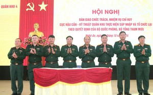 Sáp nhập, bàn giao toàn diện các mặt công tác của 2 cơ quan cho Cục Hậu cần - Kỹ thuật