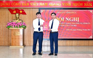 Điều động, chỉ định Phó Chủ tịch HĐND tỉnh giữ chức Bí thư Thành ủy