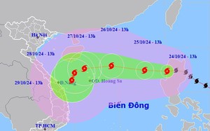 Chuyên gia Thời tiết lý giải đường đi phức tạp của Bão Trà Mi (TRAMI)