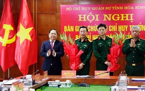 Bổ nhiệm Phó Tham mưu trưởng Quân khu, Chỉ huy trưởng Bộ Chi huy quân sự tỉnh