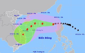 Tin BÃO SỐ 7 (Bão YINXING) và các chỉ đạo ứng phó