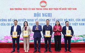 Quyết định số 217-QĐ/TW: Cơ quan Ủy ban Trung ương Mặt trận Tổ quốc Việt Nam giảm từ 16 xuống còn 8 đầu mối