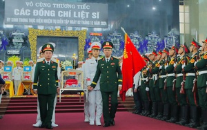 LỄ TRUY TẶNG HUÂN CHƯƠNG BẢO VỆ TỔ QUỐC HẠNG 3, BẰNG TỔ QUỐC GHI CÔNG, HUY HIỆU TUỔI TRẺ DŨNG CẢM; TIỄN BIỆT 12 LIỆT SĨ QUÂN KHU 7