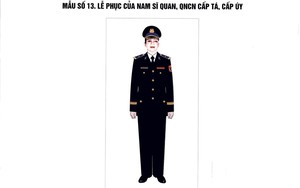 Quy định mới của Chính phủ về trang phục dự lễ với sĩ quan Quân đội