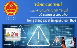 Tổng Cục thuế lưu ý người nộp thuế tránh bị lừa đảo