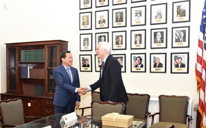 Phó Thủ tướng Lê Minh Khái tiếp xúc với chính giới Hoa Kỳ