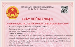 TOÀN VĂN: Dự thảo Thông tư quy định về Giấy chứng nhận quyền sử dụng đất (Sổ đỏ, Sổ hồng)