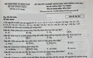 THI TỐT NGHIỆP THPT 2024: Đề thi, gợi ý đáp án môn HÓA HỌC