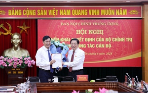 Bộ Chính trị điều động, bổ nhiệm Bí thư Tỉnh ủy giữ chức Phó Trưởng Ban Nội chính Trung ương