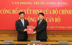 Bộ Chính trị điều động, phân công đồng chí Thượng tướng Nguyễn Duy Ngọc giữ chức Chánh Văn phòng Trung ương Đảng