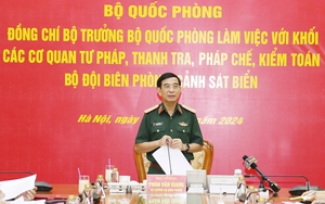 Đại tướng Phan Văn Giang: Chủ động lập hồ sơ xây dựng Luật Sĩ quan (sửa đổi), trình Quốc hội