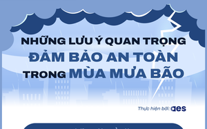 Những lưu ý quan trọng đảm bảo an toàn khi mùa mưa bão đến