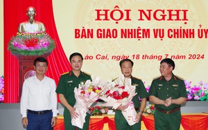 Điều động, bổ nhiệm 2 Đại tá giữ chức vụ Chính ủy Bộ Chỉ huy Quân sự; Phó Chủ nhiệm Chính trị Quân khu