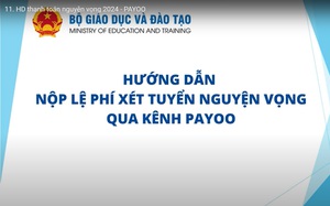 Hướng dẫn nộp lệ phí xét tuyển đại học năm 2024 qua các tổ chức trung gian thanh toán