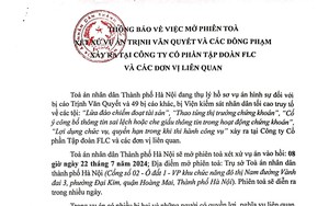 Mở phiên tòa xét xử vụ án Trịnh Văn Quyết và các đồng phạm; danh sách bị hại và người có quyền lợi, nghĩa vụ liên quan