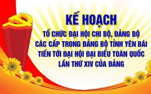 Kế hoạch tổ chức Đại hội chi bộ, đảng bộ các cấp tại Yên Bái