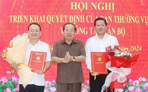 Bổ nhiệm Chánh Văn phòng Tỉnh ủy, Phó Trưởng Ban Nội chính Tỉnh ủy