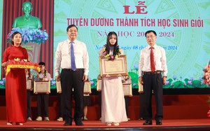 Nam Định tuyên dương học sinh giỏi tiêu biểu