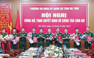 Bổ nhiệm Chủ nhiệm, Phó Chủ nhiệm Chính trị Bộ Chỉ huy Quân sự