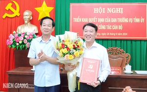 Điều động, bổ nhiệm Bí thư Huyện ủy giữ chức Phó Trưởng Ban Tổ chức Tỉnh ủy