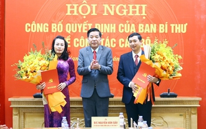 Ban Bí thư chuẩn y 2 tân Phó Bí thư Tỉnh ủy