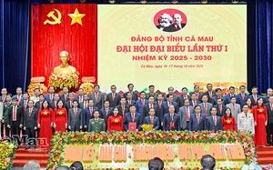 Danh sách Ban Chấp hành Đảng bộ tỉnh Cà Mau, nhiệm kỳ 2025-2030