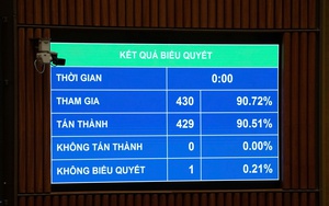 Thông qua Luật Chuyển giao người đang chấp hành án phạt tù