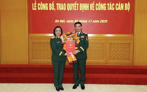 Nữ PGS.TS Nguyễn Hoàng Ngọc được thăng quân hàm Trung tướng Quân đội nhân dân Việt Nam