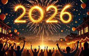 Hà Nội dự kiến BẮN PHÁO HOA dịp Tết Dương lịch tại 5 điểm, TẾT NGUYÊN ĐÁN 2026 tại 31 điểm