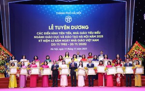 Danh sách 32 nhà giáo của TP Hà Nội được đề nghị xét tặng danh hiệu Nhà giáo ưu tú