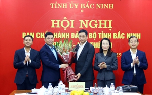 Đồng chí Trần Huy Phương được bầu giữ chức Phó Bí thư Tỉnh ủy Bắc Ninh